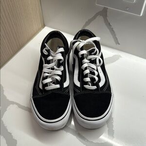 Vans Black and White Women's Sneakers